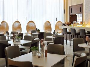 Fifth Street Cafe at Courtyard by Marriott World Trade Center, Abu Dhabi.