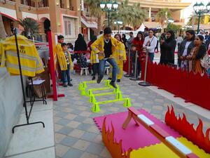 Fire Safety Activity Obstacle Maze