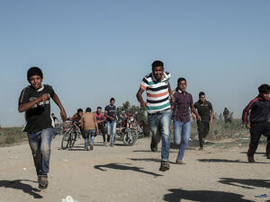 Egyptian army destroys two cross-border tunnels linking Egypt's Sinai to the blockaded Gaza Strip. (AFP) 