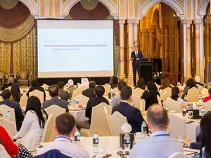 Attending the event from the GRI and presenting the new GRI Standards was Juliette Gaussem, Stakeholder Relations Manager for the region.