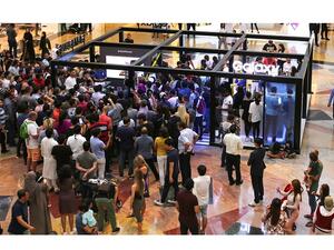 The Galaxy Studio is located in the Central Galleria at the Mall of the Emirates. 