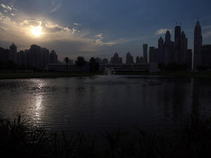A restaurant in Dubai offers patrons a unique opportunity to dine in the dark. (Image credit: Getty)