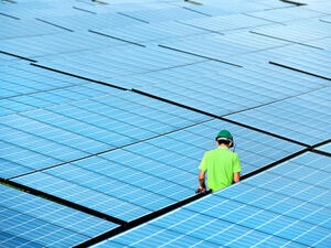 Even in oil rich MENA, solar energy is projected to grow. (Image credit: Shutterstock)