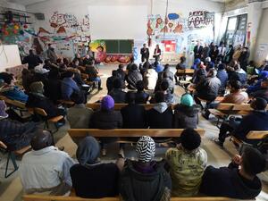 Germany expects up to 300,000 asylum seekers to arrive this year, less than one-third of the total during 2015's record influx, the Federal Office for Migrants and Refugees (BAMF) said on August 28, 2016. (AFP/Christof Stache)