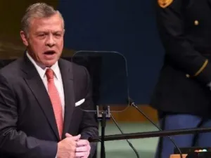 Jordan's King Abdullah II addresses the 73rd session of the General Assembly at the United Nations. (AFP/File)