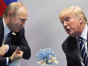 US President Donald Trump and Russia's President Vladimir Putin (AFP/File Photo)	
