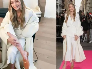 جيجي حديد تطلق مجموعة "أحذية الميول" بالتعاون مع Stuart Weitzman