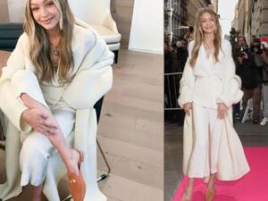 جيجي حديد تطلق مجموعة "أحذية الميول" بالتعاون مع Stuart Weitzman