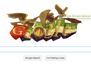 Google has celebrated the UAEs national day with a new 'Google doodle' Google has celebrated the UAEs national day with a new 'Google doodle'