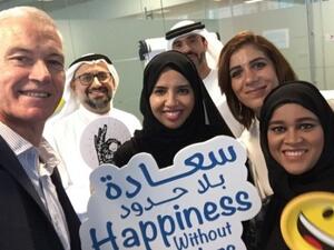 RAKBANK’s top management attended the workshop and discussed with the Happiness Representatives about evolving the Bank’s corporate culture in ways that make it friendlier to both the employees and customers alike.