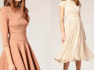 ارتدي تنانير لف أو ذات قصات ملتوية لإخفاء المعدة