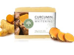 صابون الكركم العضوي صابون الكركم العضوي