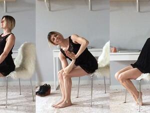 بعض تمارين اليوغا في مكان العمل تقلل الاجهاد بعض تمارين اليوغا في مكان العمل تقلل الاجهاد