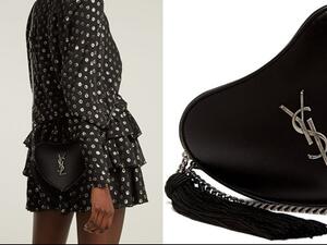 حقيبة القلب الجديدة من سان لوران