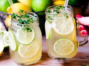 الليمون والماء حارق للدهون