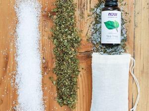 أكياس النعناع والملح للاسترخاء