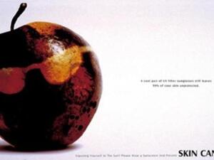 إعلان تحذيري من سرطان الجلد