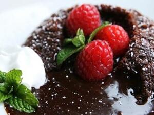 أطباق صحية: كعكة الشوكولاته السائلة "شوكولافا"