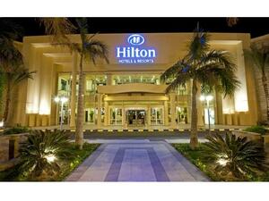 Hilton Hurghada Resort outside hotel