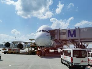 The US laptop ban is taking a toll on some key routes, says IATA. (File photo)