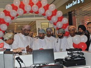 The opening of franchise store in Nizwa Grand Mall.