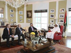 Khalaf Ahmad Al Habtoor welcomed a delegation from Hilton Worldwide led by the President & CEO, Christopher J Nassetta. 