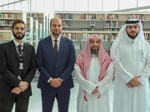 First place was won by Mahmoud Majdy Al Domery, second place by Mohammad Hilal Sayeed, and third place by Mohammad Ali Al Abrash.