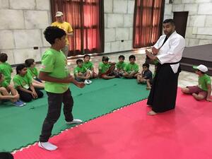 During the event