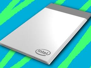 Intel's new Compute Card is a fully-functional PC small enough to fit inside your wallet. (Tbreak)