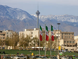 Companies such as Siemens, Lukoil, and Gazprom are attending the show in Tehran. (Shutterstock)