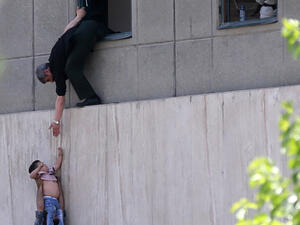 Yesterday gunmen stormed Iran’s Parliament (Majlis) and the mausoleum of the late founder of the Islamic Republic Imam Khomeini in two coordinated attacks.
He voiced Paris’ preparedness to expand its cooperation with Tehran in countering terrorism and in other areas of common interest. (AFP)