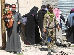 Most families in the country will no longer be able to feed themselves if basic food prices increase or fighting worsens. (AFP) 