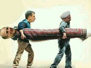 Ghalibaf encouraged his voters to back Hardliner candidate Ibrahim Raisi in order to ensure the ‘preservation of the interests of the people, the revolution and the country’. (twitter) 