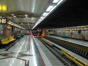 An unidentified man was shot dead by Tehran police on Saturday after carrying out a knife attack at a metro station (Wikimedia Commons)
