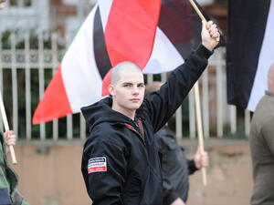 Protests against Neo Nazis and right wing extremists demonstrating (Shutterstock/File Photo)