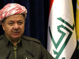 Iraqi Kurdish leader Massud Barzani (AFP)