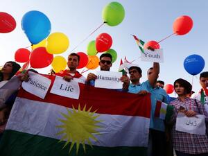 Iraqi Kurds announced an overwhelming "yes" for independence on Wednesday following a referendum that has incensed Baghdad (Safin Hamed/AFP)