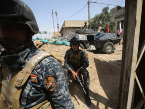 Iraqi forces have already captured a small outlying village called Hsunah and a nearby gas factory in the renewed push. (AFP) 
