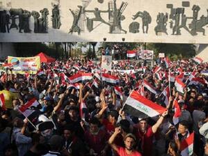 Basra protests are still the talk of the hour for Iraqis nationwide. (AFP)
