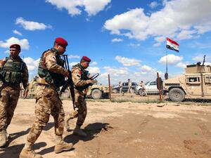 Iraqi forces in March 2016. (AFP/File)