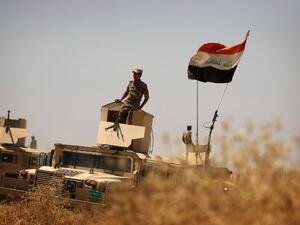 Iraqi soldiers in nothern Iraq, on an offensive against Daesh. (AFP/Safin Hamed)