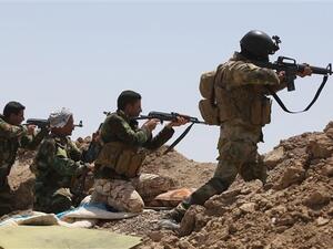 Iraqi soldiers and local militias take a stand against Daesh in the Anbar province. (AFP/File)