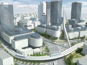 مدخل القدس الجديد يقع على مساحة نحو 720 ألف متر مربع