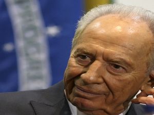 الرئيس الإٍسرائيلي الأسبق شمعون بيريس