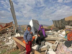 Palestinian home demolished by Israeli forces. (AFP/File) 