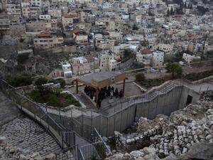 The mostly Arab Jerusalem neighborhood of Silwan. (AFP/File)