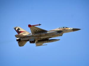 An Israeli air force F-16. (AFP/ File Photo)