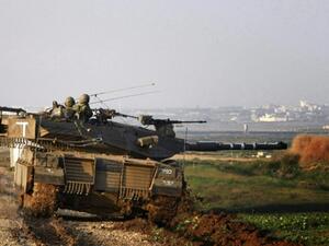 Israeli tanks targets Hamas positions in Gaza. (AFP/ File Photo)  