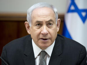 
Israeli police questioned Yedioth Ahronoth publisher Arnon Mozes in January as part of a probe into allegations against Netanyahu. (AFP) 