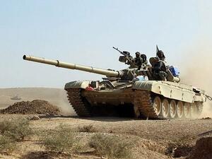 Israeli army deployed several armored and artillery forces to Syrian border. (AFP/Ahmad Al Rubaye)